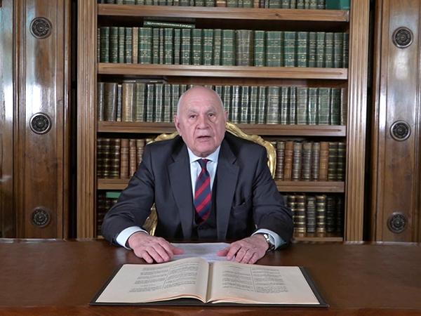 Messaggio del ministro Nordio al MF Italian Legal Week (foto del Ministero della Giustizia)