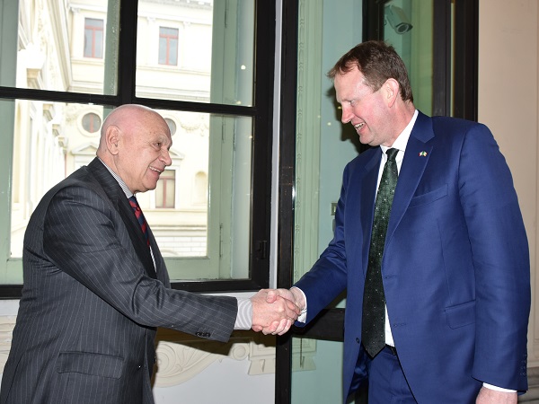Il ministro Nordio incontra l&rsquo;omologo irlandese O&rsquo; Callaghan