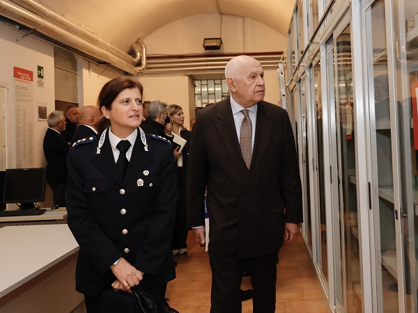 Il ministro della Giustizia Carlo Nordio visita Regina Coeli