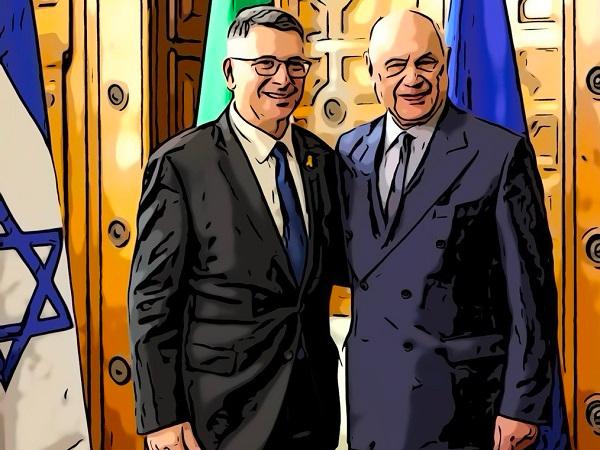 Nordio incontra il ministro degli Esteri di Israele Gideon Sa&rsquo;ar