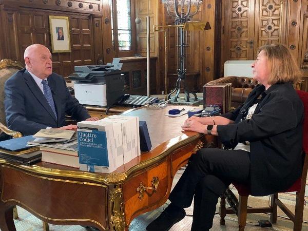 Intervista del ministro Nordio a &ldquo;Porta a porta&rdquo;