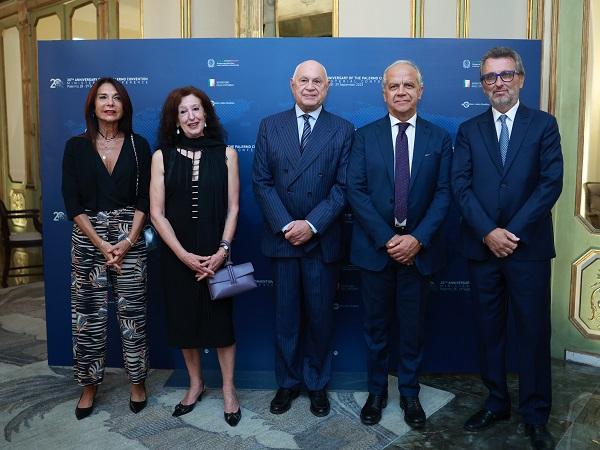Conferenza di Palermo, Procuratore generale Corte appello, Lia Sava, e Matteo Frasca, presidente della Corte d'appello