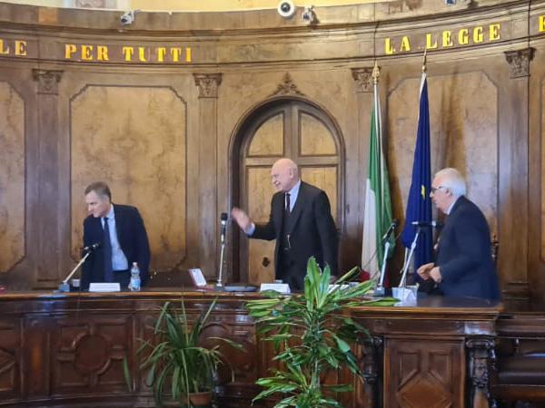 Il ministro Nordio al Tribunale di Venezia