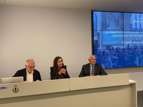 Nordio a Capri convegno Cassazione e Ced, 4 ottobre 2024 (foto Ministero della Giustizia)