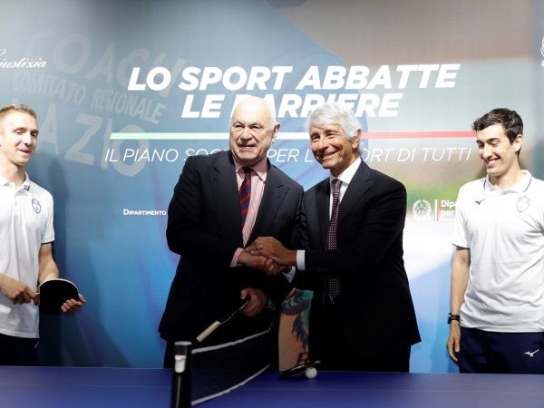 Il Ministro Carlo Nordio con il Ministro Andrea Abodi (foto del Ministero della Giustizia)