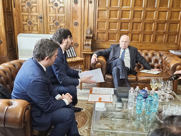 Nordio incontra in via Arenula una delegazione dell&rsquo;Aiga