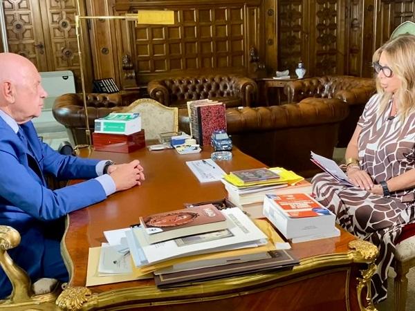 Il ministro Nordio intervistato da Gaia Tortora per Omnibus La7
