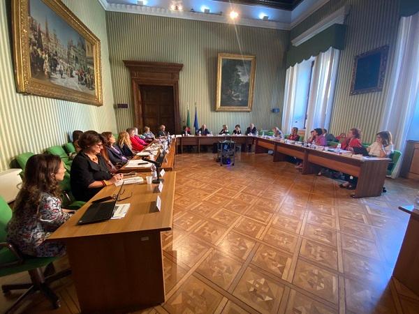 Riunione Osservatorio permanente violenza di genere (foto del Ministero della giustizia)