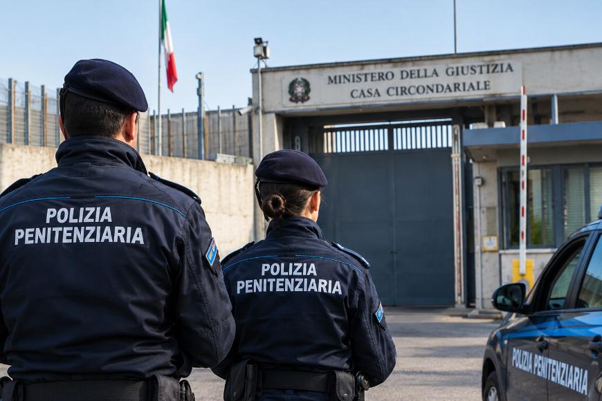 Veduta generica dell'interno di un carcere