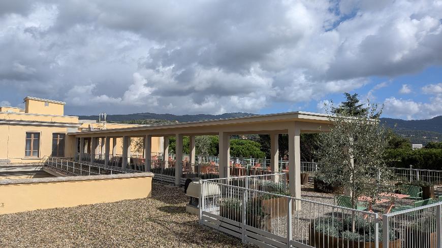 Tribunale Arezzo inaugurazione Roof garden