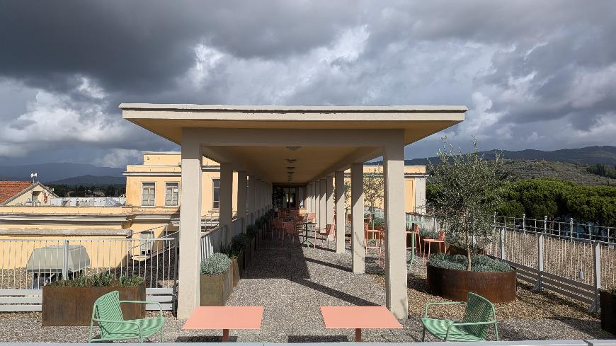 Tribunale Arezzo inaugurazione Roof garden