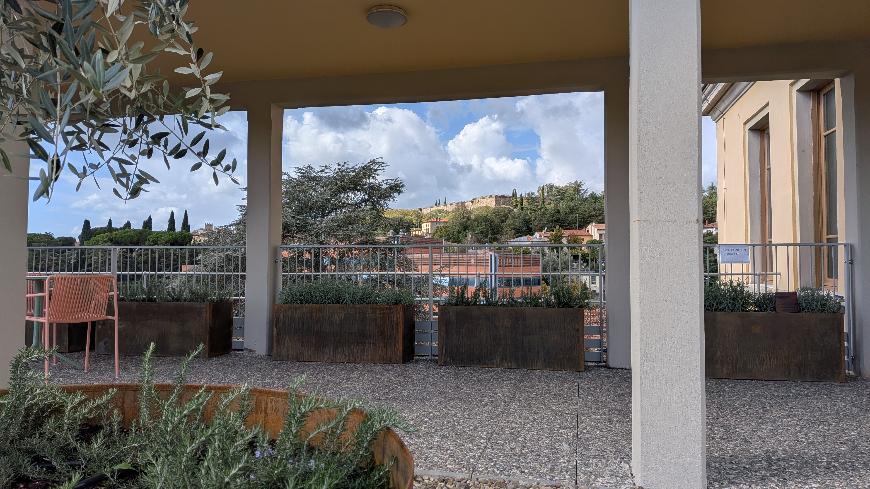 Tribunale Arezzo inaugurazione Roof garden