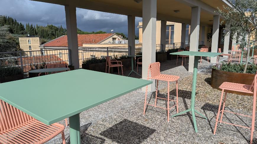 Tribunale Arezzo inaugurazione Roof garden
