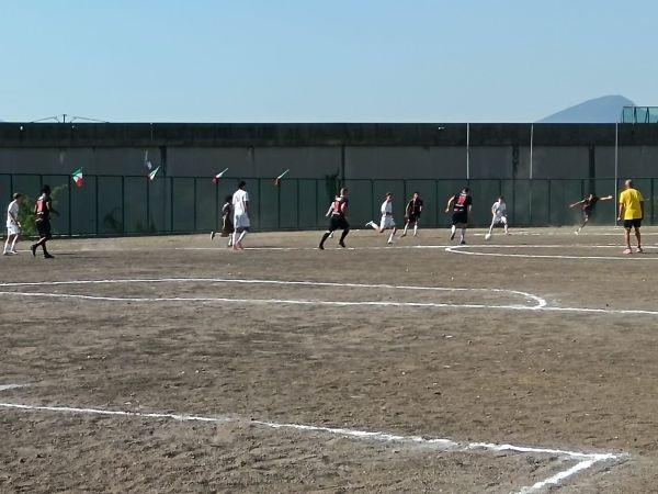Gara di calcio all'interno della Casa Circondariale di Frosinone