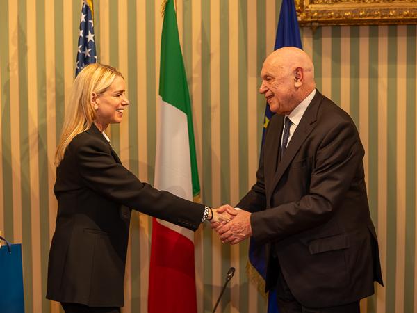 Carlo Nordio, Pam Bondi (Attorney General degli Stati Uniti)