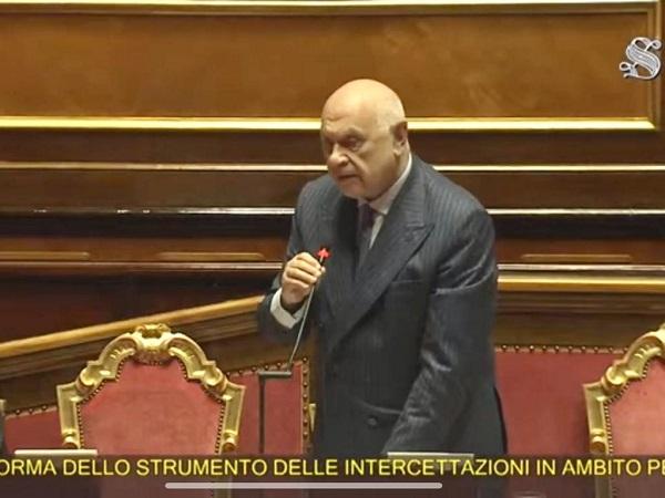 Nordio risponde al question time Senato del 25052023