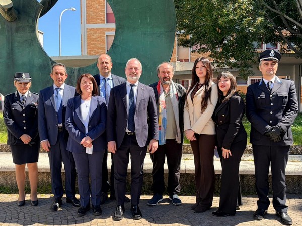 Rebibbia 8apr26 Ostellari (foto Ministero della Giustizia)