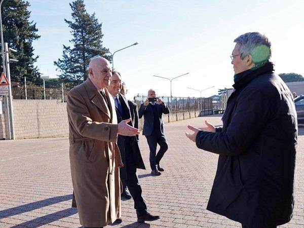 Al Dap il saluto di Renoldi alla presenza del Ministro