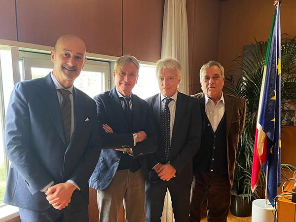Il Capo di Gabinetto Alberto Rizzo in visita al Tribunale di Prato