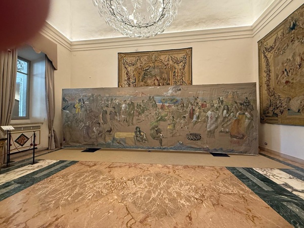 Esposta al Quirinale l&rsquo;opera &ldquo;(Cercare) Raffaello in Carcere&rdquo;