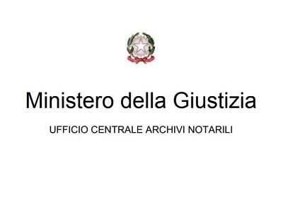 Logo Uffici Centrali degli Archivi Notarili UCAN