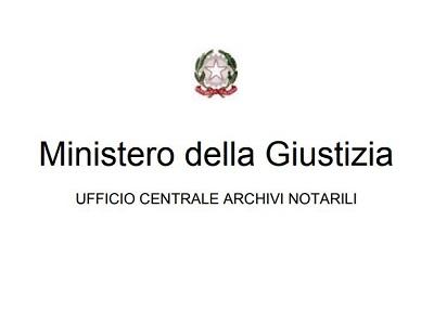 Logo Uffici Centrali degli Archivi Notarili UCAN