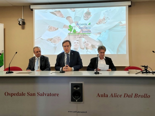 Visita Giovanni Russo all&rsquo;Ospedale San Salvatore de L'Aquila