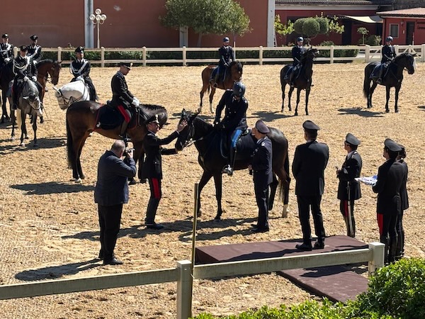 Reparto a cavallo della Penitenziaria, primo corso di specializzazione