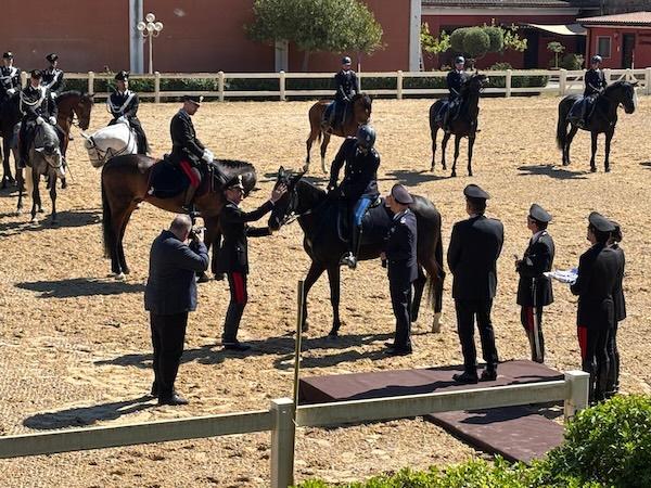 Reparto a cavallo della Penitenziaria, primo corso di specializzazione