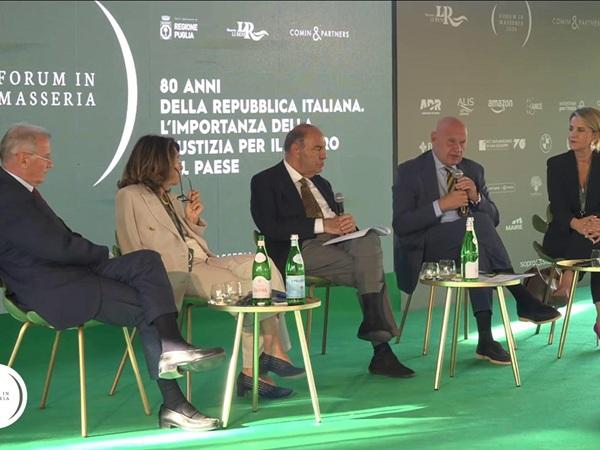 Forum in Masseria, Nordio: &ldquo;Anm e Csm interlocutori indispensabili&rdquo;