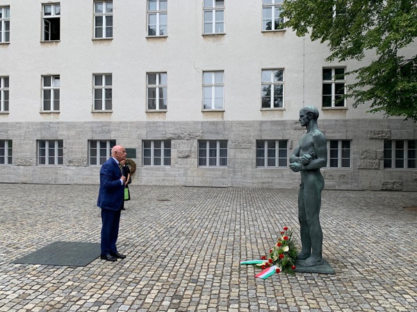 Il ministro Nordio al Memoriale della Resistenza tedesca