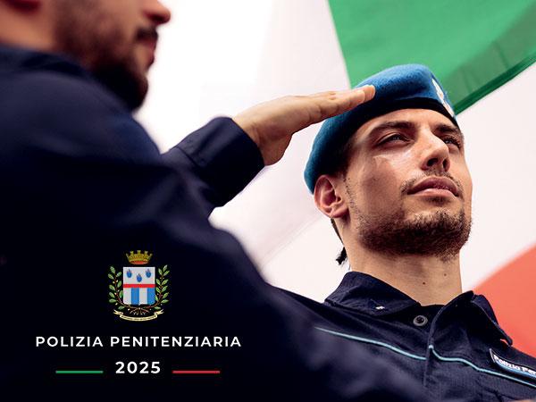 Copertina Calendario 2025 del Corpo di Polizia Penitenziaria