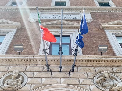 Facciata del Ministero di via Arenula - Foto di Doriano Ciardo