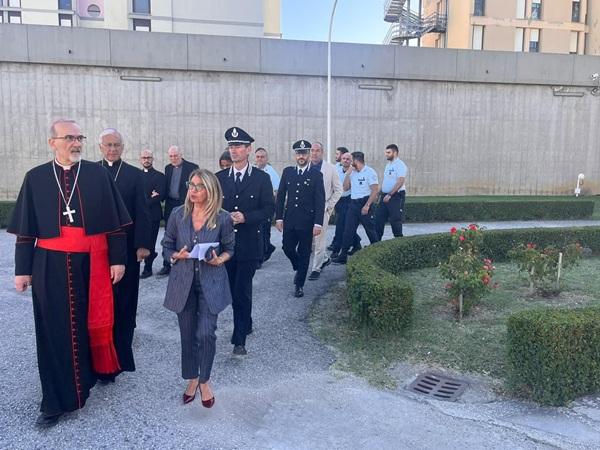 Visita cardinal Pizzaballa al carcere di Spoleto - 23 settembre 2026