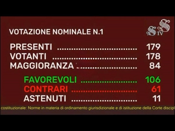 Nordio: &ldquo;Realizzata aspirazione, da magistrato ci credevo fermamente&rdquo;