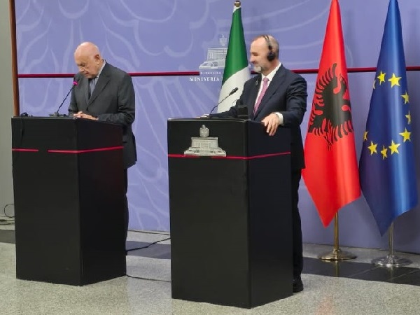 incontro Nordio Manja Tirana 03 OTT 24 (foto del ministero della giustizia)