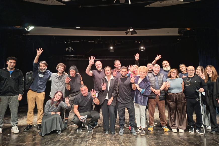 Rebibbia - rappresentazione teatrale "Le opere e i giorni"