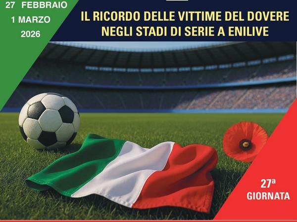 Negli stadi della Serie A si ricordano le Vittime del Dovere