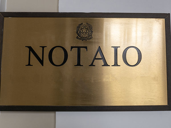 notaio (foto del Ministero della Giustizia)