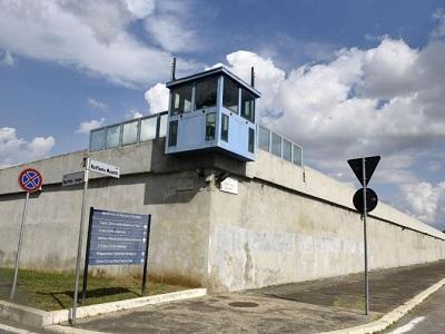 Esterno del carcere di Rebibbia a Roma