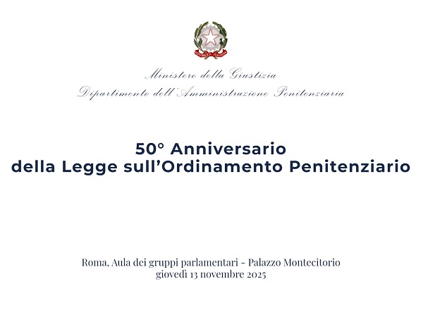 Ordinamento penitenziario, 50&deg; della legge: Nordio al convegno