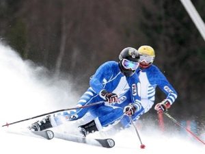 tommaso balasso e gianmaria dalmaistro sci paralimpico fiamme azzurre