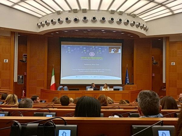 Presentazione uffici prossimit&agrave; in aula gruppi parlamentari Montecitorio (Credit: ministero della Giustizia)
